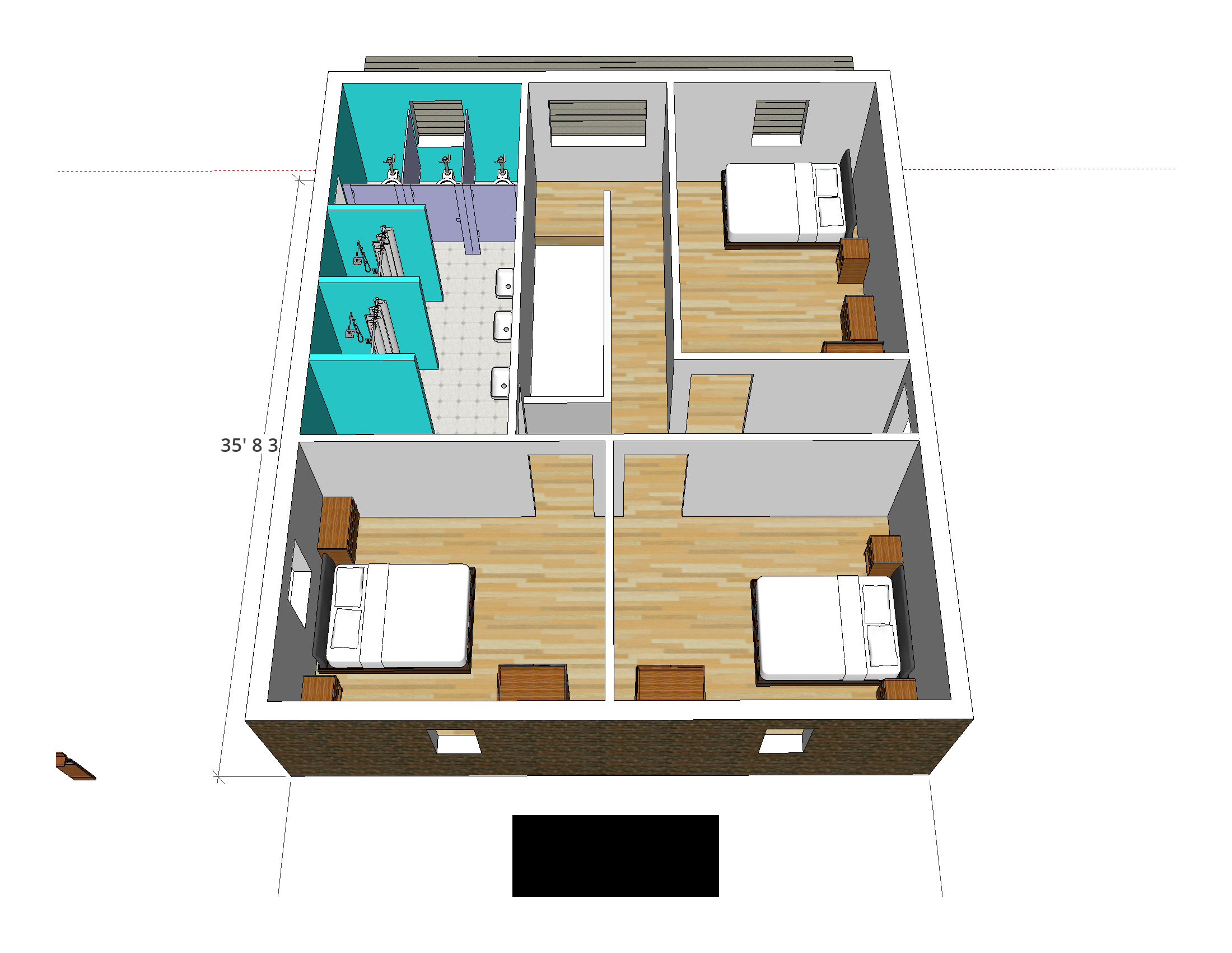 Second Floor Layout