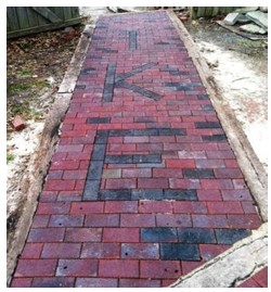 Brick Alumni Walkway